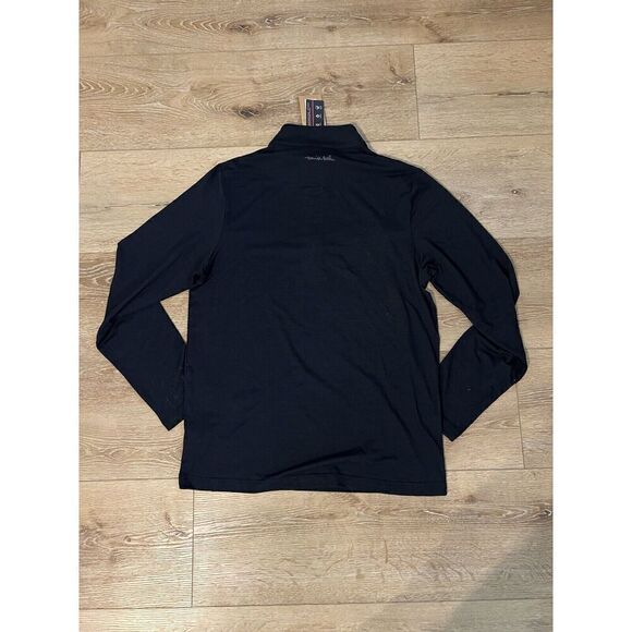 Travis Mathew Mens Black Eco Collection Pullover Golf Sweater Size Medium - Picture 2 of 3